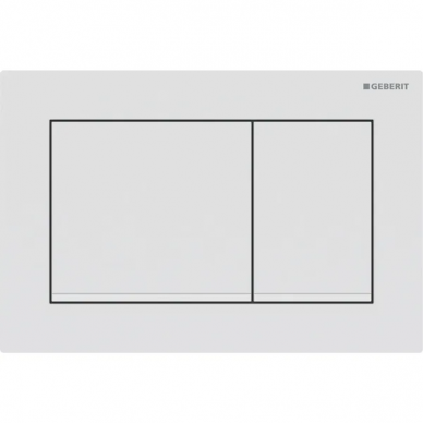 Geberit vandens nuleidimo mygtukas Omega20 Square 7