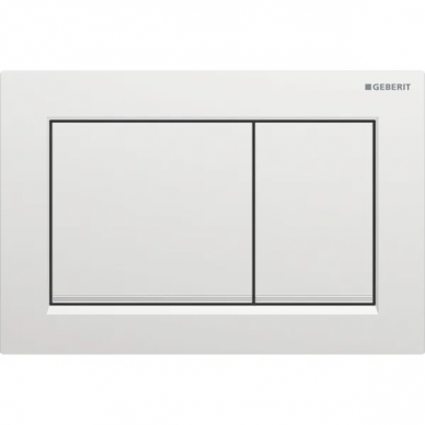 Geberit vandens nuleidimo mygtukas Omega20 Square 6