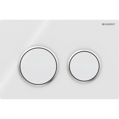 Geberit vandens nuleidimo mygtukas Omega20 Round