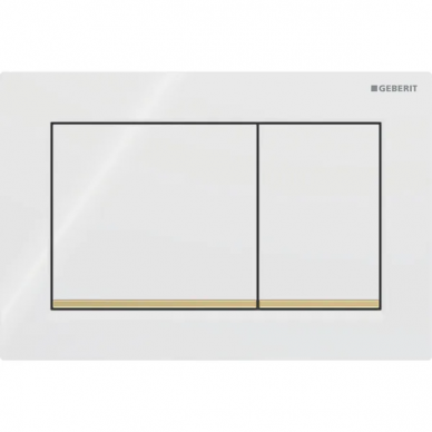 Geberit vandens nuleidimo mygtukas Omega20 Square 12
