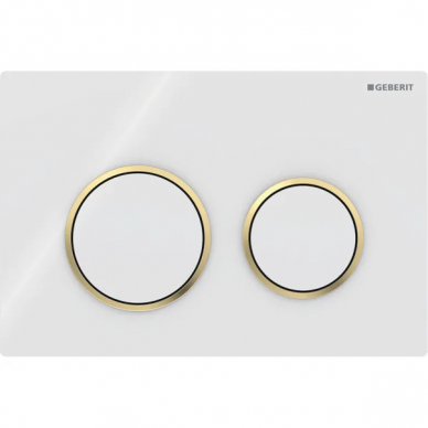 Geberit vandens nuleidimo mygtukas Omega20 Round 12