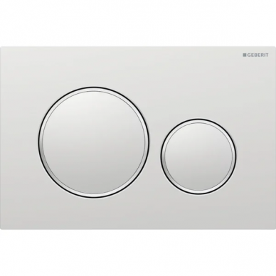 Geberit vandens nuleidimo mygtukas Sigma20 Round 10