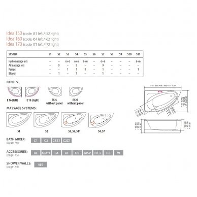 Balteco vonia Idea 160 3