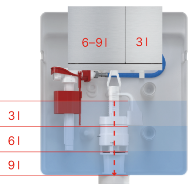 Alca potinkinis rėmas pakabinamam unitazui AM101/1120 10