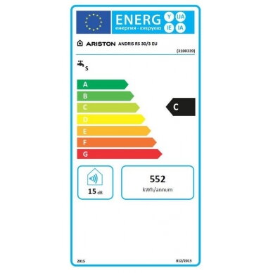 Ariston elektrinis vandens šildytuvas ANDRIS RS 30/3 EU 4