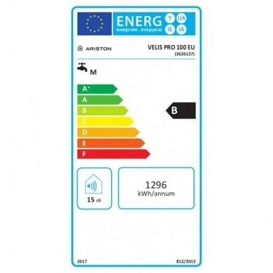 Ariston elektrinis vandens šildytuvas VELIS PRO 100 EU 5