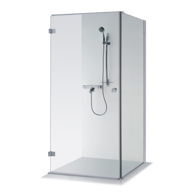 Brasta Glass kvadratinė dušo kabina NINA 900x900 2