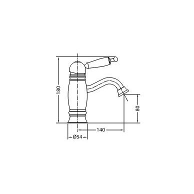 Bugnatese maišytuvas praustuvui Oxford 6319 2