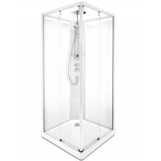 Contura Shower kvadratinė dušo kabina Showerama Comfort 900x900
