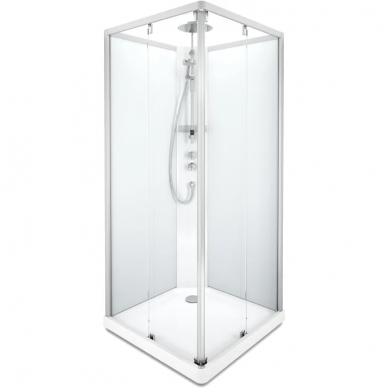Contura Shower kvadratinė dušo kabina Showerama Comfort 900x900 2
