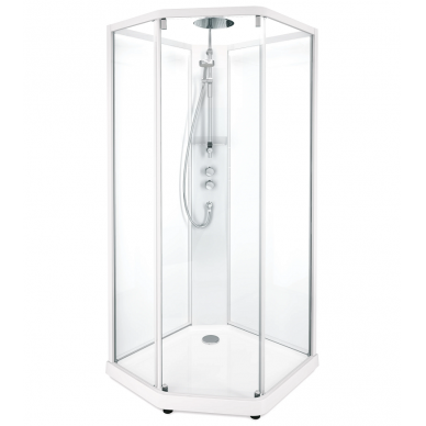 Contura Shower penkiakampė dušo kabina Showerama Comfort 1000x1000