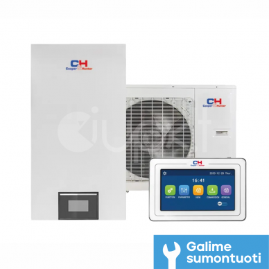 Cooper&Hunter šilumos siurblys oras-vanduo Unitherm 4 8,5/9,5 kW