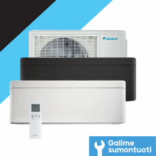 Daikin šilumos siurblys oro kondicionierius Stylish FTXTA30 + RXTA30C
