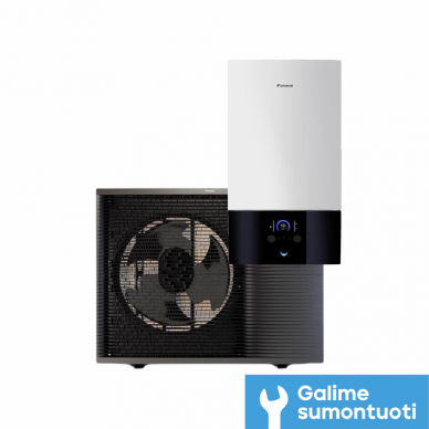 Daikin šilumos siurblys Altherma 3 12,19/9,25 kW