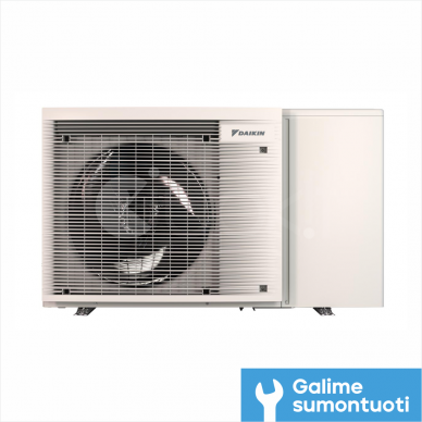 Daikin šilumos siurblys - monoblokas Altherma 3 6,18/7,50 kW