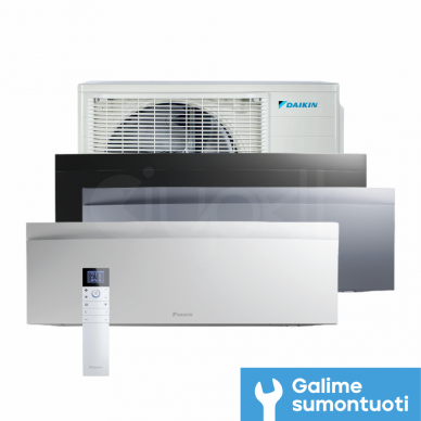 Daikin šilumos siurblys oro kondicionierius Emura FTXJ 2,0/2,5 kW 2