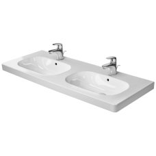 Duravit dvigubas praustuvas 1200x480 D-Code 034812