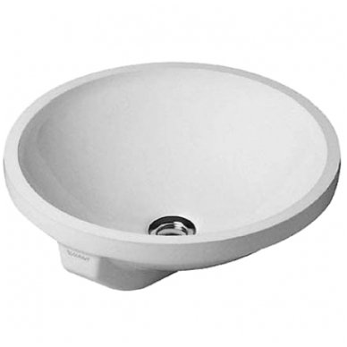 Duravit iš apačios montuojamas praustuvas Ø400 Architec 046840