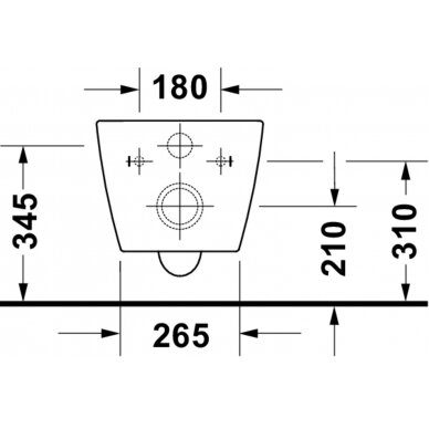 Duravit pakabinamas unitazas ME by Starck (Hero Edition) 13