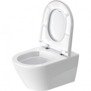 Duravit pakabinamas WC su dangčiu D-NEO Rimless + potinkinis rėmas ir mygtukas Durasystem 3