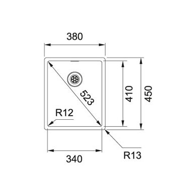 Franke plautuvė Box BXX 210/110-34 2