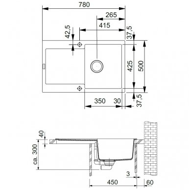Franke plautuvė Maris MRG 611 2