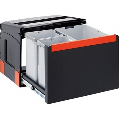 Franke šiukšlių rūšiavimo sistema CUBE 50 14l+2x8l