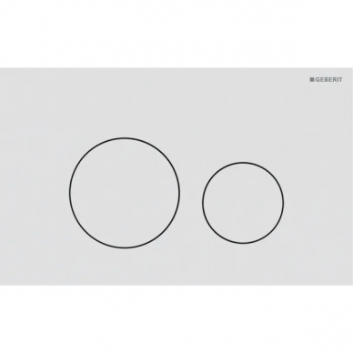 Geberit vandens nuleidimo mygtukas Sigma40 Round 7