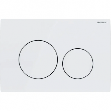 Geberit vandens nuleidimo mygtukas Delta20 Round