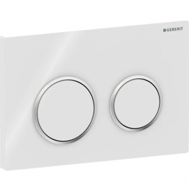 Geberit vandens nuleidimo mygtukas Omega20 Round 2
