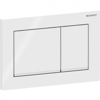 Geberit vandens nuleidimo mygtukas Omega20 Square 2