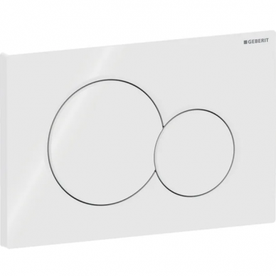 Geberit vandens nuleidimo mygtukas Sigma01 Round 2