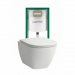 Laufen pakabinamo unitazo komplektas LUA