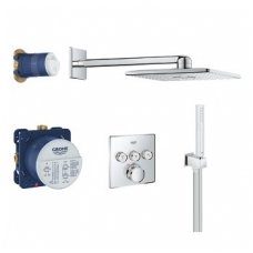 Grohe potinkinis dušo komplektas Grohtherm SmartControl Rainshower SmartActive 310 Cube