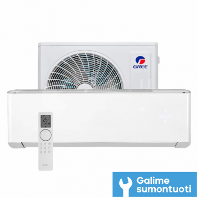 Gree oro kondicionierius  šilumos siurblys Amber Nordic 2,7/3,5 kW