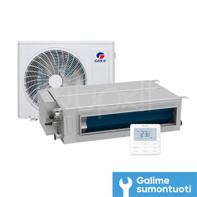 Gree oro kondicionierius šilumos siurblys U-Match 10,5/11,5 kW