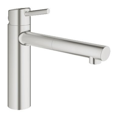 Grohe maišytuvas plautuvei su ištraukiamu dušeliu Concetto 3