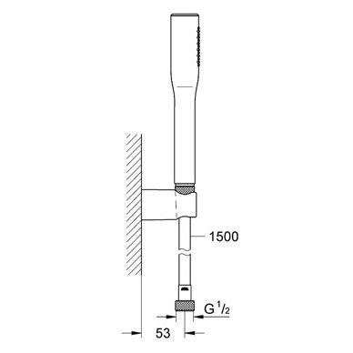Grohe dušo komplektas Euphoria Cosmopolitan Stick 2