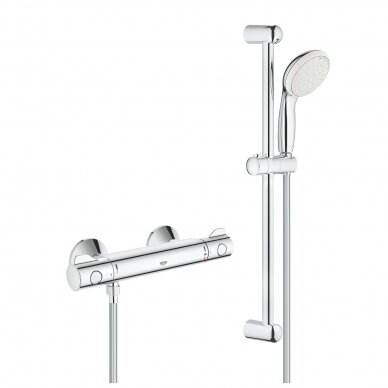 Grohe dušo komplektas su termostatiniu maišytuvu Grohtherm 800