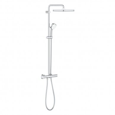 Grohe dušo komplektas su termostatiniu maišytuvu Tempesta Cosmopolitan System 250 Cube