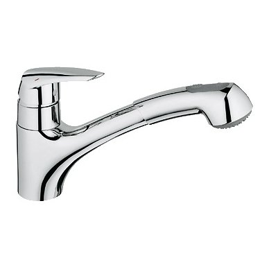 Grohe maišytuvas plautuvei su ištraukiamu dušeliu Eurodisc