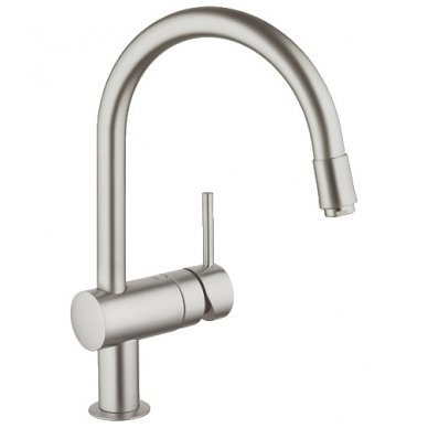 Grohe maišytuvas plautuvei su ištraukiamu dušeliu Minta 3