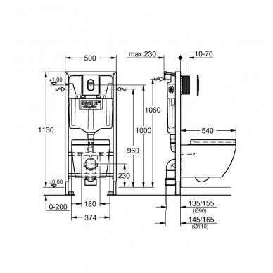 Grohe potinkinis WC komplektas Solido 5in1 Euro 3