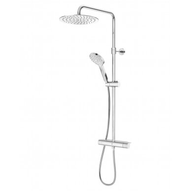 Gustavsberg dušo komplektas su maišytuvu Estetic Round