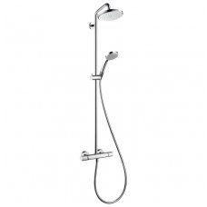 Hansgrohe dušo komplektas su termostatiniu maišytuvu Croma 220 Air 1jet Showerpipe 27185000