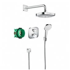 Hansgrohe dušo komplektas su termostatiniu maišytuvu Croma Select E