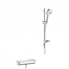 Hansgrohe dušo komplektas su termostatiniu maišytuvu Ecostat Select Combi 65 cm & Raindance Select E 120 3jet