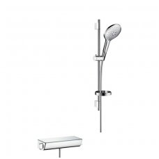 Hansgrohe dušo komplektas su termostatiniu maišytuvu Ecostat Select Combi 65 cm & Raindance Select S 150 3jet