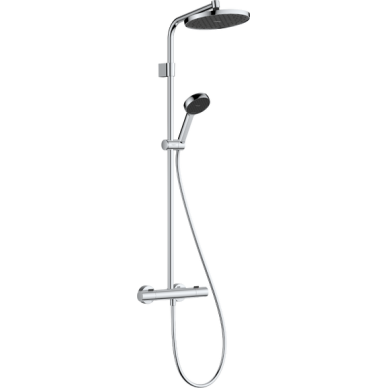Hansgrohe dušo komplektas su termostatiniu maišytuvu Activera S Showerpipe 240 1jet