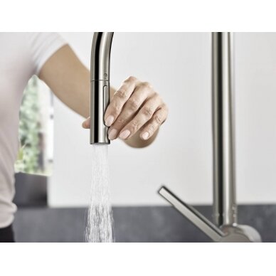 Hansgrohe maišytuvas plautuvei su ištraukiama žarna Talis M54 210 5